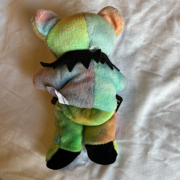 Grateful Dead Cosmic Charlie Bear Bean Liquid Blue Collect Vintage New Old Stock - Picture 6 of 8